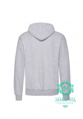 Худи CLASSIC HOODED SWEAT Fruit of the Loom grey